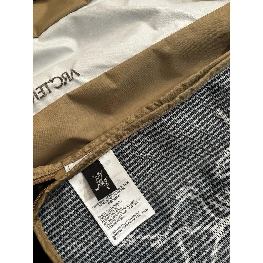 Arc'teryx Index Gear Organizer Packing Cube 12x9x4 Gorpcore Coyote Clean!